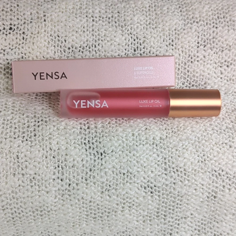 Yensa Luxe Lip Oil in Pink Shine, 6ml/0.20fl oz